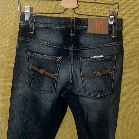 Men's Dark Blue Nudie Jeans - Picture 3 of 3